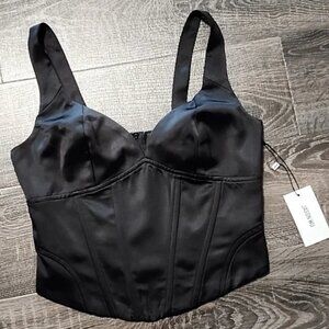 Jason Wu satin Bustier